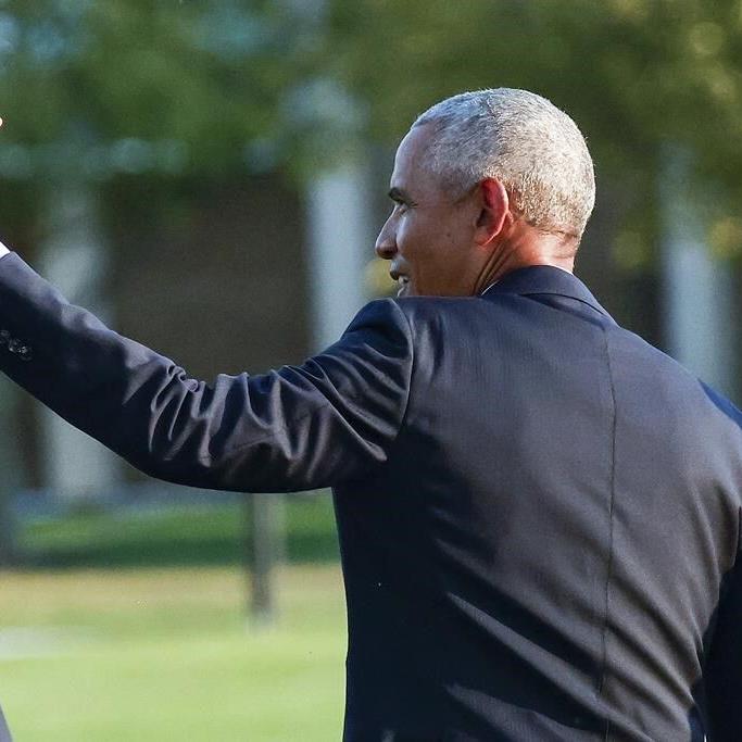 Obama urges Black men to show up for Harris as he campaigns in critical Pennsylvania